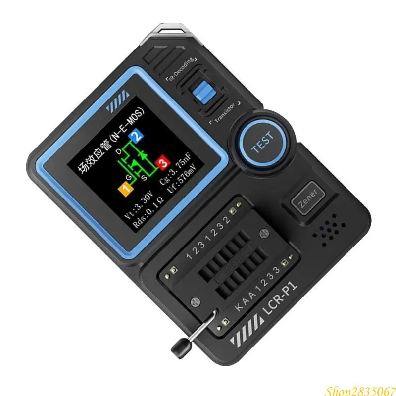 Multimeter Diode Triode Capacitance Resistance Inductance Battery Tester 831F