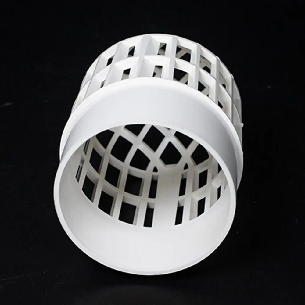

Plastic Roof Floor Drain Round Anti-blocking Rain Pipe Cap Large Displacement Balcony Drainage Cover Drainage Plumbing Fitting