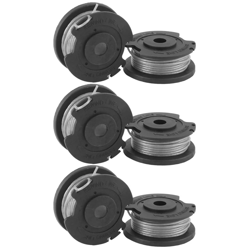 

ABUI-48 Pack F016800569 String Trimmer Spool And Line For Easygrasscut 23, 26, 18, 18-230, 18-260, 18-26 Replacement