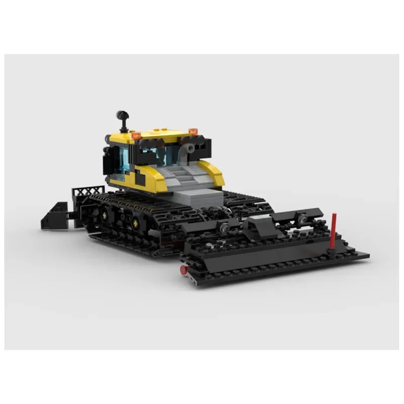 

Новинка, подметальная машина MOC-107171 Snow Groomer, Сращивание и сборка, модель строительных блоков, обучающая детская игрушка-конструктор