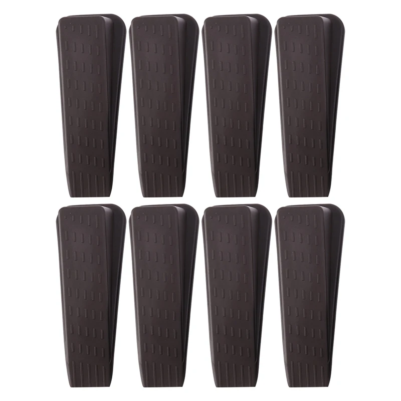 

Door Wedge Stopper Door Stops For Floor-Door Stop Wedge Rubber Door Stop 8Pcs Door Stopper Wedge Easy Solution