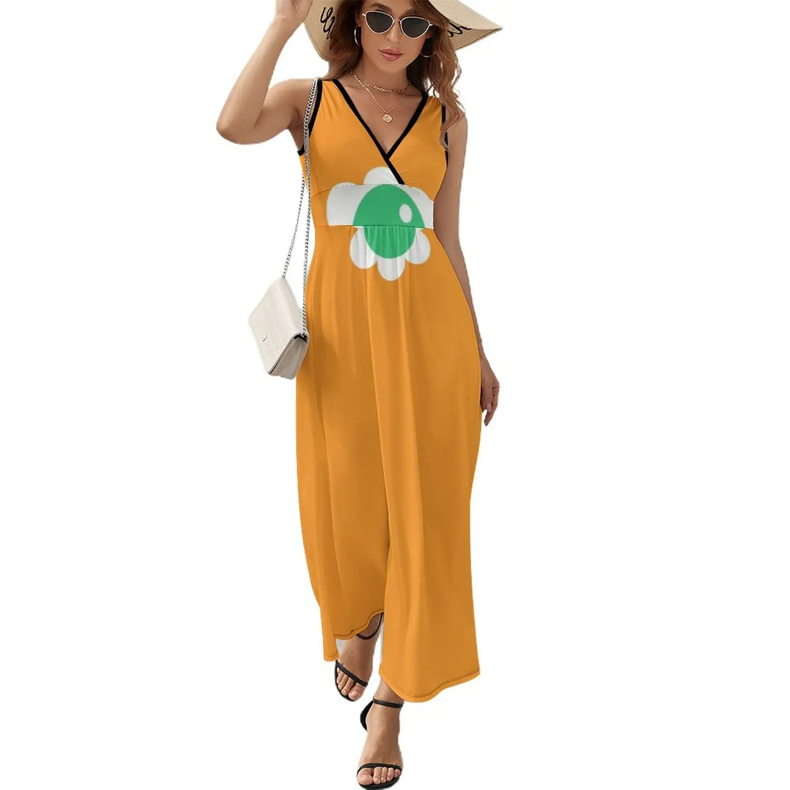 

Princess Daisy Sleeveless Dress long sleeve dresses women's summer dress 2024 womens dress