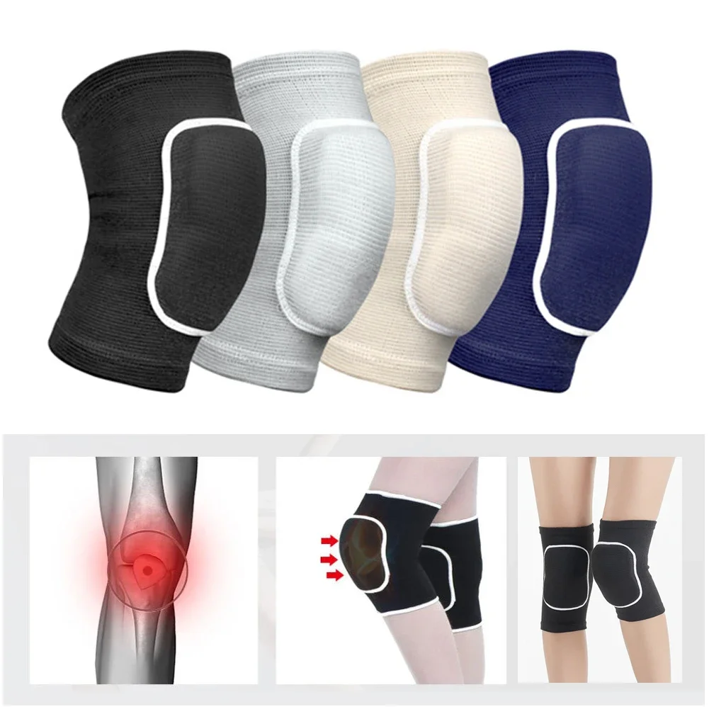 2 قطعة/المجموعة النساء الرياضة نيباد الرجال منصات الركبة الركبة دعم اللياقة البدنية والعتاد كرة السلة دعامة الركبة حامي الرجال منصات الركبة عدم الانزلاق #3