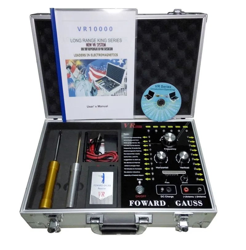 Long Range Underground Metal Detector Professional Treasure Hunter Gold Diamond Silver Copper Finder Detector