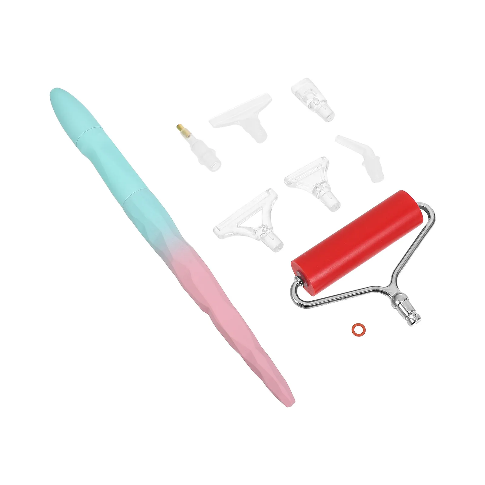 

Набор для рисования стразами: ручка-аппликатор с пластиковым наконечником для точного размещения, инструмент для DIY-поделок, маникюра и росписи ногтей