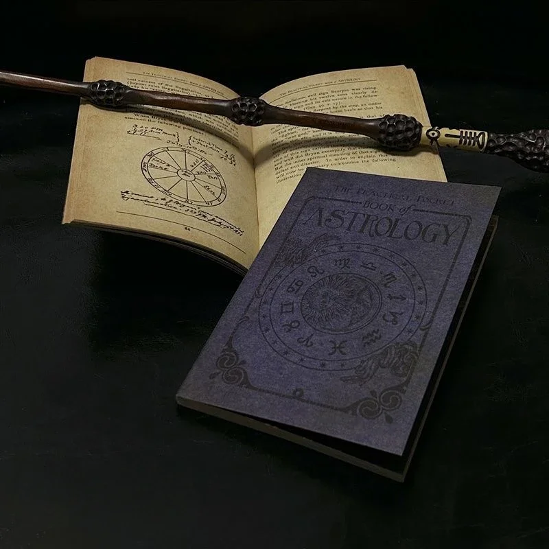 

Vintage Scrapbooking Charmed Book Herbalism Textbook Astrology Book Journal Notebook