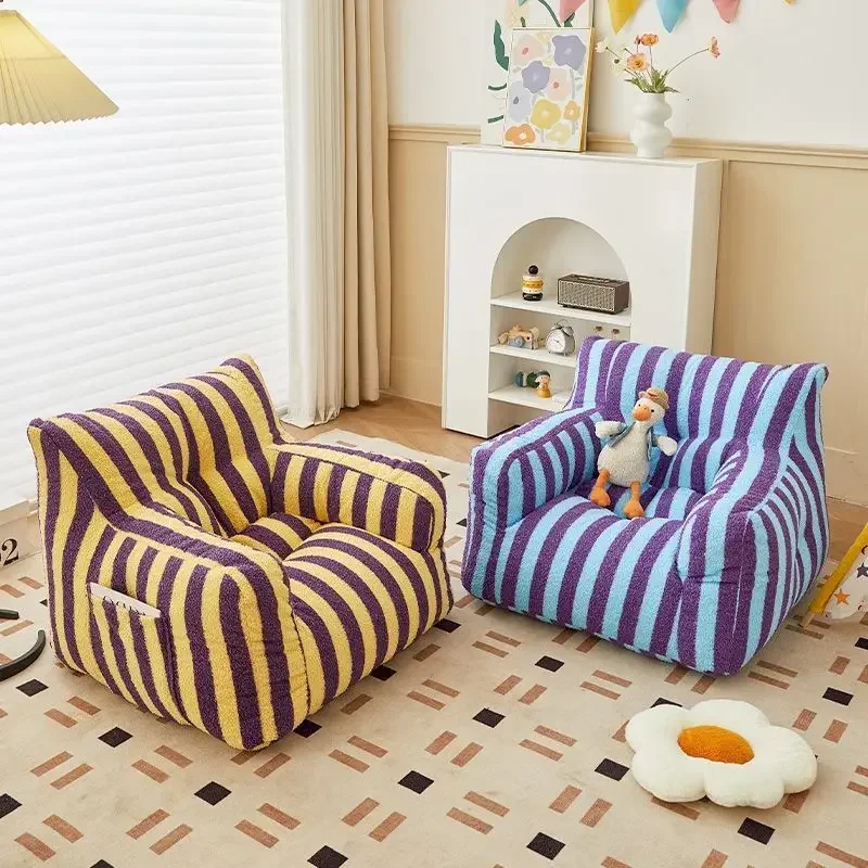 Kursi sofa anak portabel, kursi tidur siang taman kanak-kanak, kursi sofa kartun untuk anak-anak, furnitur, tempat tidur lipat, sofa mini anak