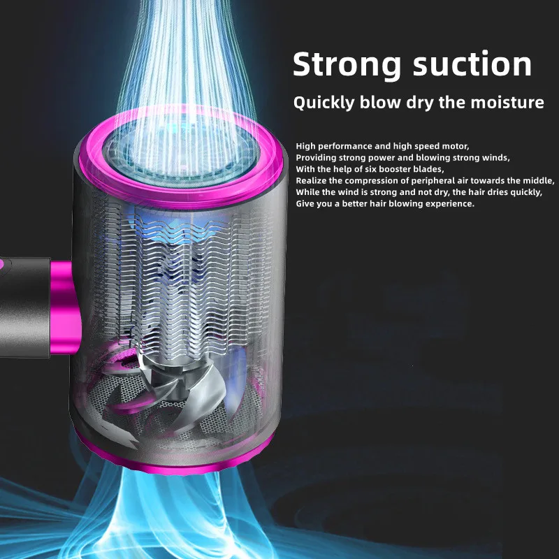 حار بيع عالية السرعة مجفف الشعر 2400 واط عالية الطاقة الصامت درجة حرارة ثابتة العناية بالشعر صالون الشعر المنزلي المطرقة مجفف الشعر