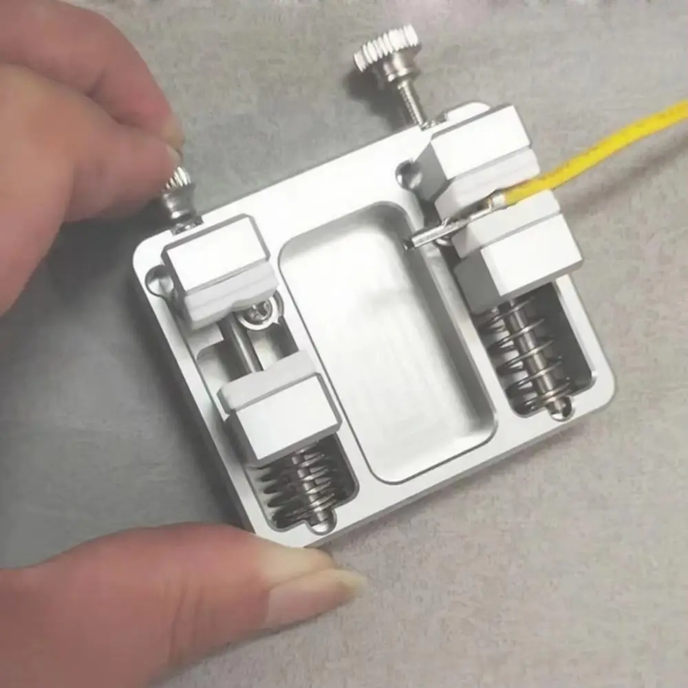 Holder Aluminum Welding Fixture Adjustable Stable Welding Clamp Multi-function 11mm Jaw Soldering Station DIY