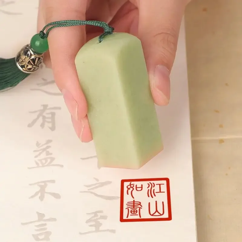 

Name Customized Stamps Qingtian Stone Seal Student Calligraphy Chinese Painting Ancient Style Carve Personalized Stamp Sellos