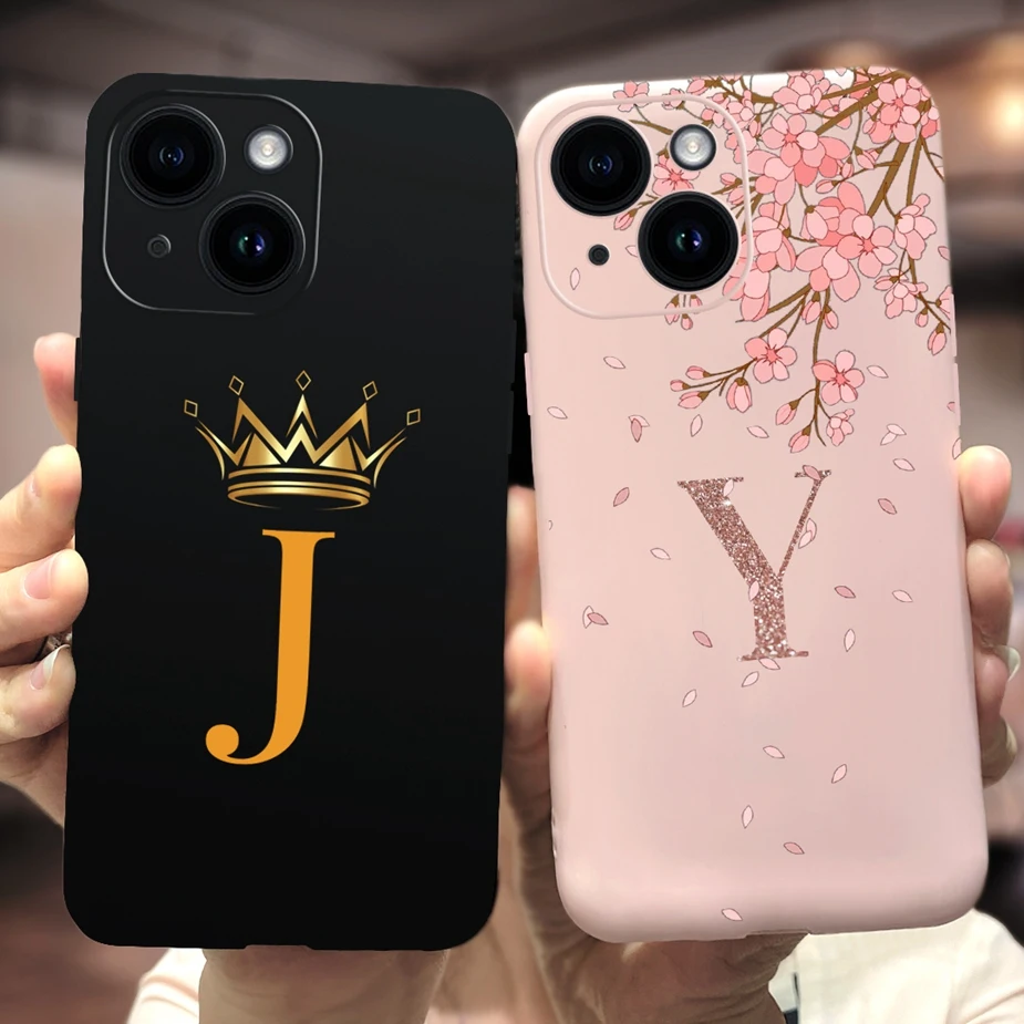 Etui na telefon Apple iPhone 14 2022 New Fashion Letters Cover Soft Silicone Fundas Etui na telefon iPhone 14 Pro Max iPhone14 Plus Torby