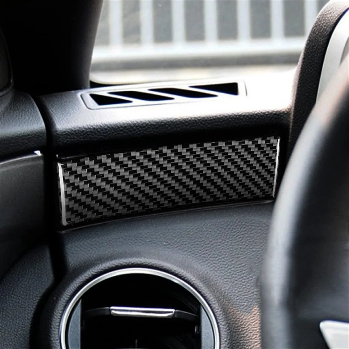 

Углеродное волокно для Chevrolet Camaro 2010-2015, полоса приборной панели автомобиля, накладка, аксессуары для интерьера LHD-A51K