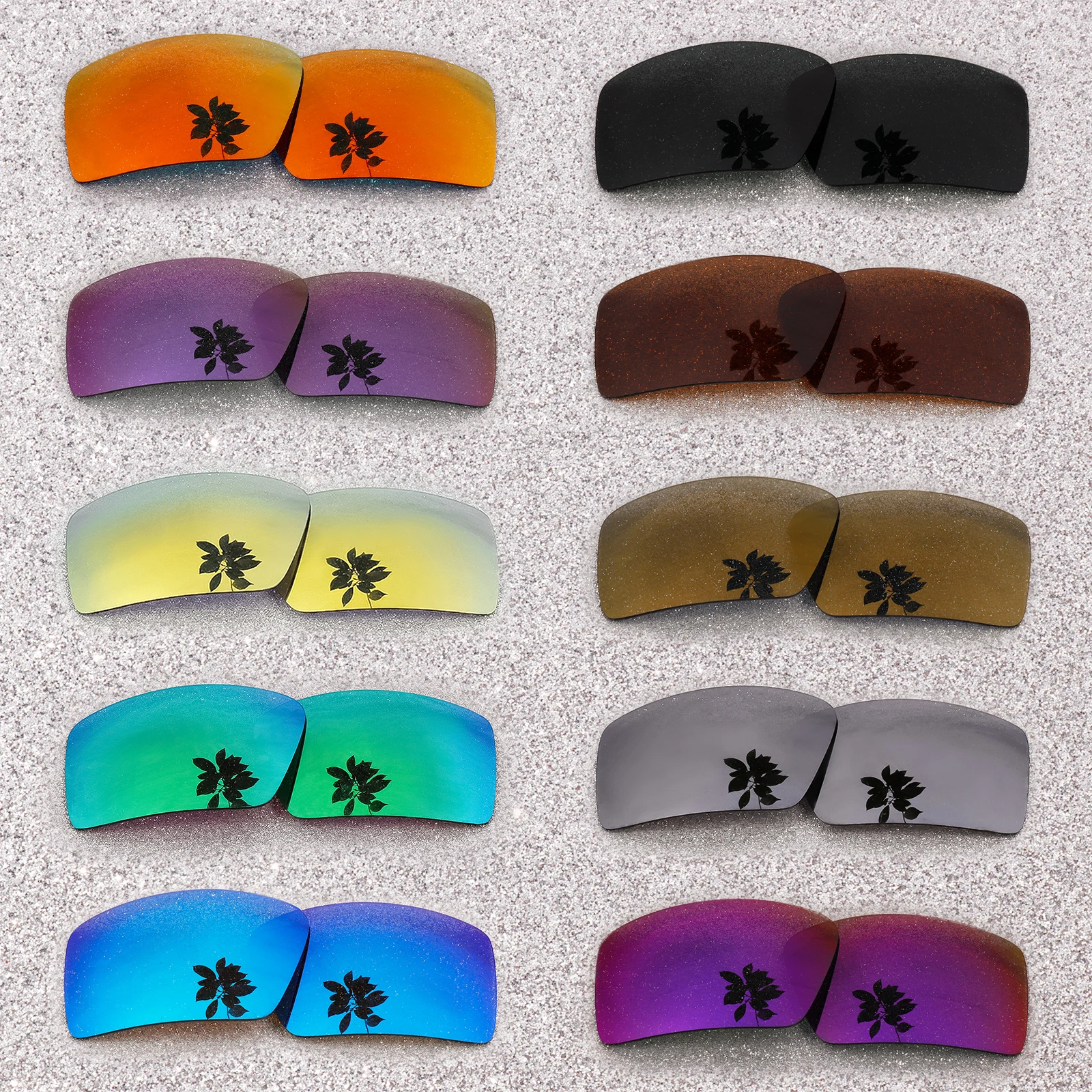 

HDTAC Polarized Replacement Lenses For-Oakley Eyepatch 2 Sunglasses Multicolor Options