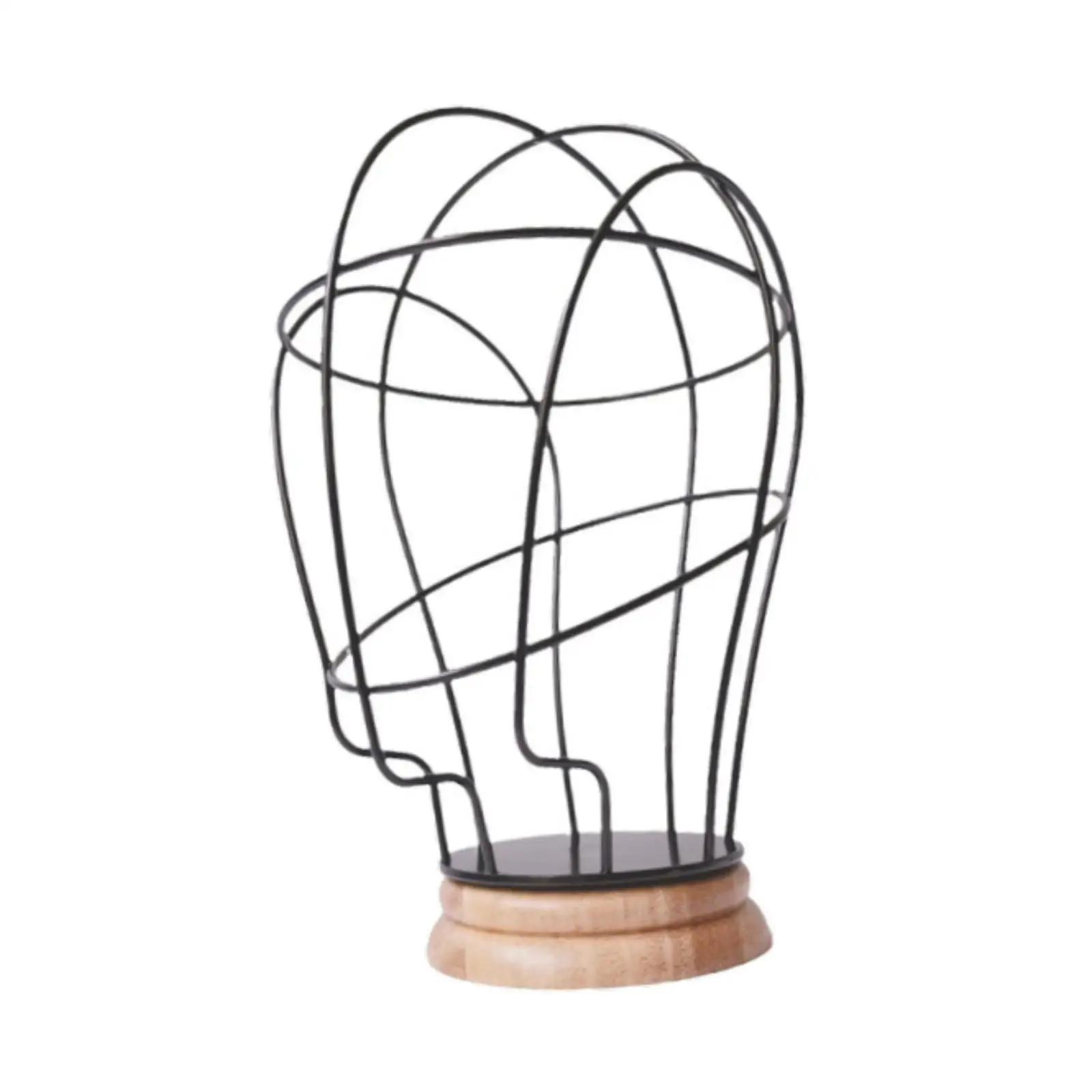 

Hat Display Stand Mannequin Decorative Wig Holders Nonslip Modern Hat Storage Hat Cap Racks for Personal Business Salon Shop
