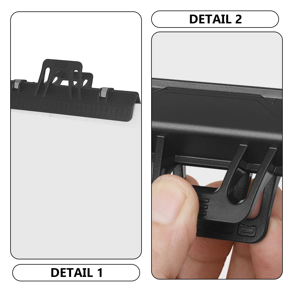 

2pcs Sheet Holder Clip Piano Guitar Music Page Holder Durable Abs Spring Steel Portable Music Score Clamp For Violin Piano