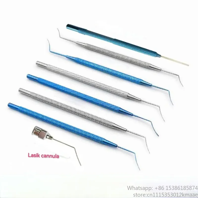 Vequyn Micro Iris Repositor Spatulas Opthhalmic Instruments Spatulas with Semi-sharp Tip