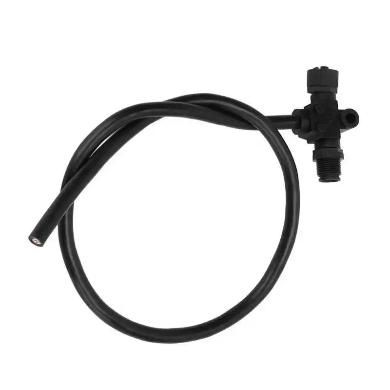 Boat for NMEA2000 T Connector Cable IP67 Waterproof 0.5m Long 5Pin Tee Terminator M12 Thread for Lowrance Networks