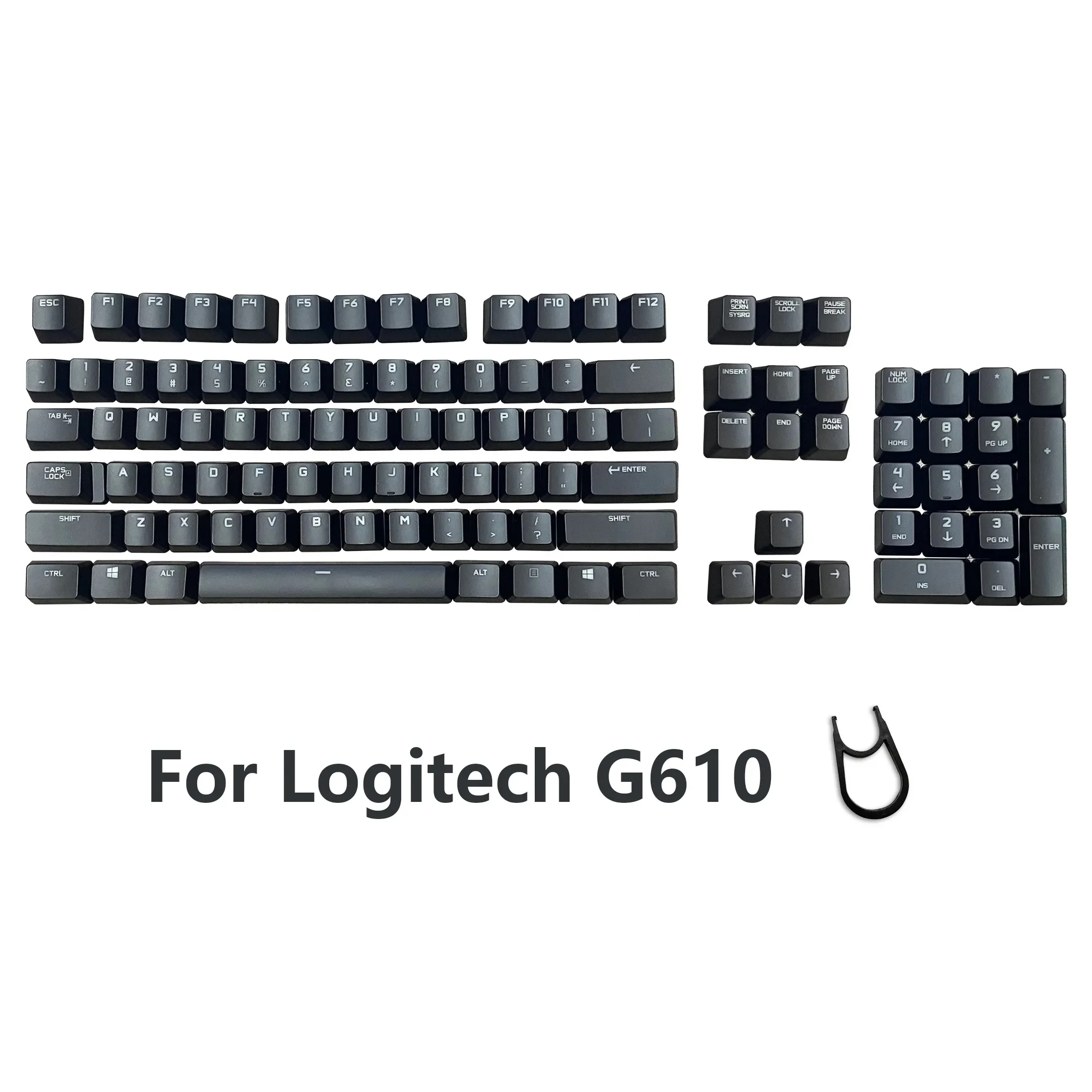 CTRL ALT TAB SPACE SHIFT key caps for logitech mechanical keyboard G610 key cap with free key cap puller