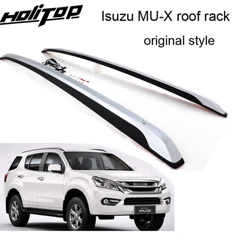 

OE style roof bar roof rail roof rack for Isuzu MU-X MUX, brand new ABS plastic,original design,upgrade your car, for decoration