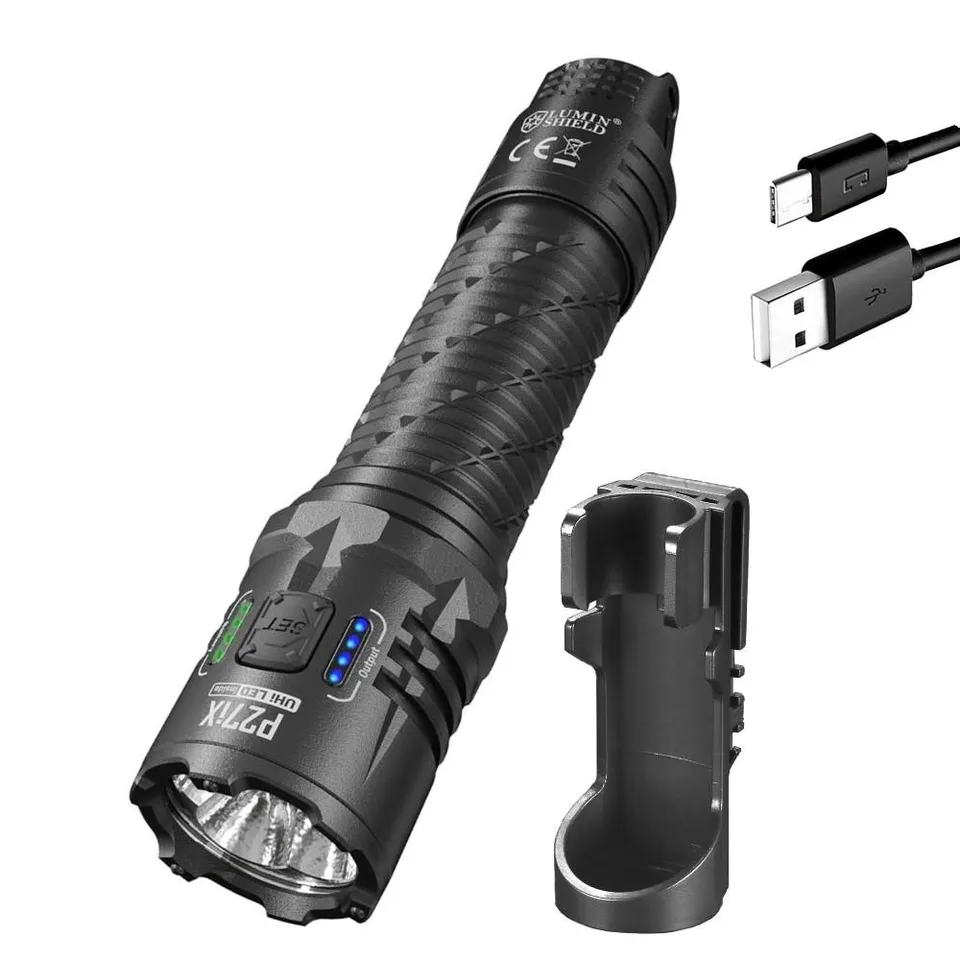 Nitecore P27ix 5000ルーメン充電式LEDタクティカル懐中電灯（業務用