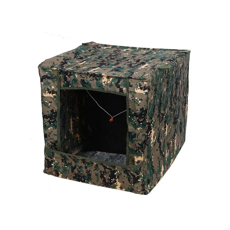 Wildhunt Camouflage Canvas Slingshot Bullseye Ball Storage Box Outdoor Sport Balls Shooting Bull's Eye 40 x 40cm Storage Box