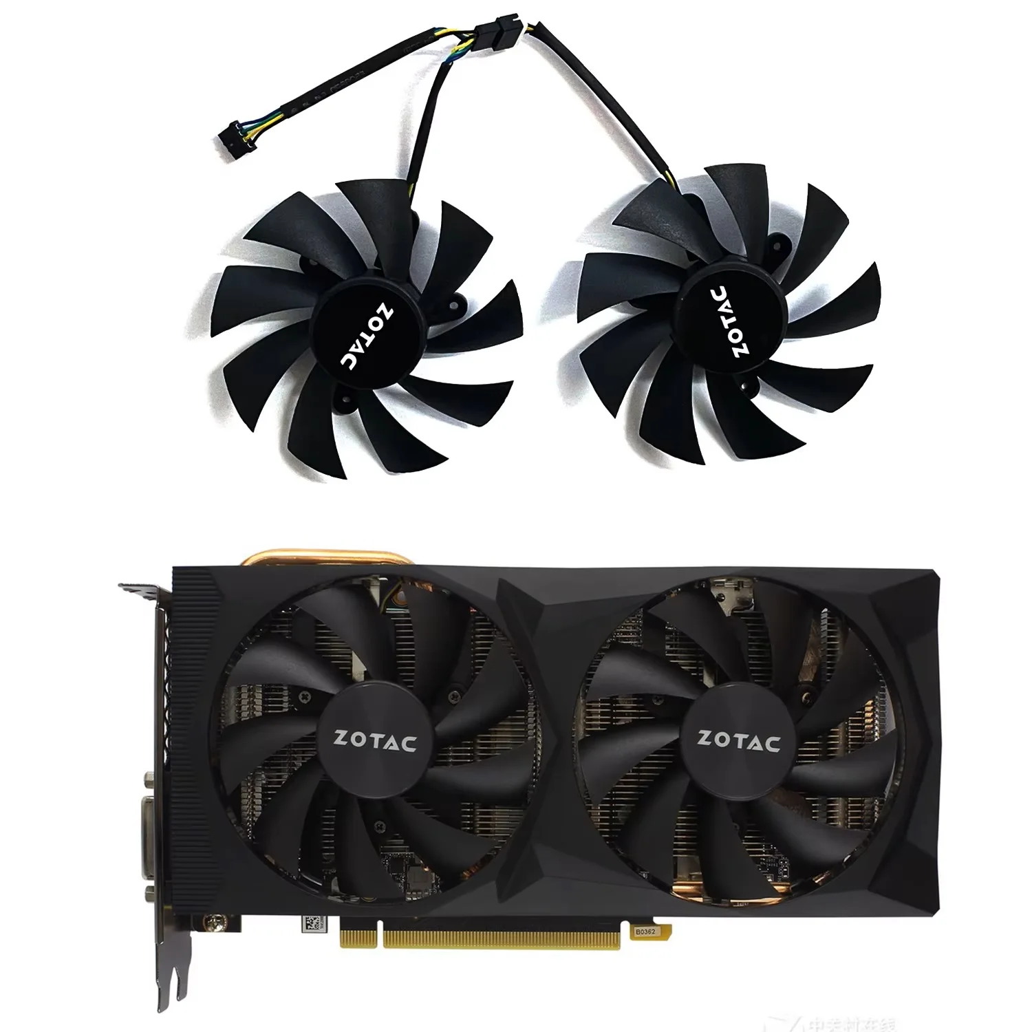 GA92S2H GA92A2H 85MM 4PIN RTX 2060 GPU FAN For Zotac RTX2060 2060 SUPER Destroyer HA/HB Graphics Cooling Fan