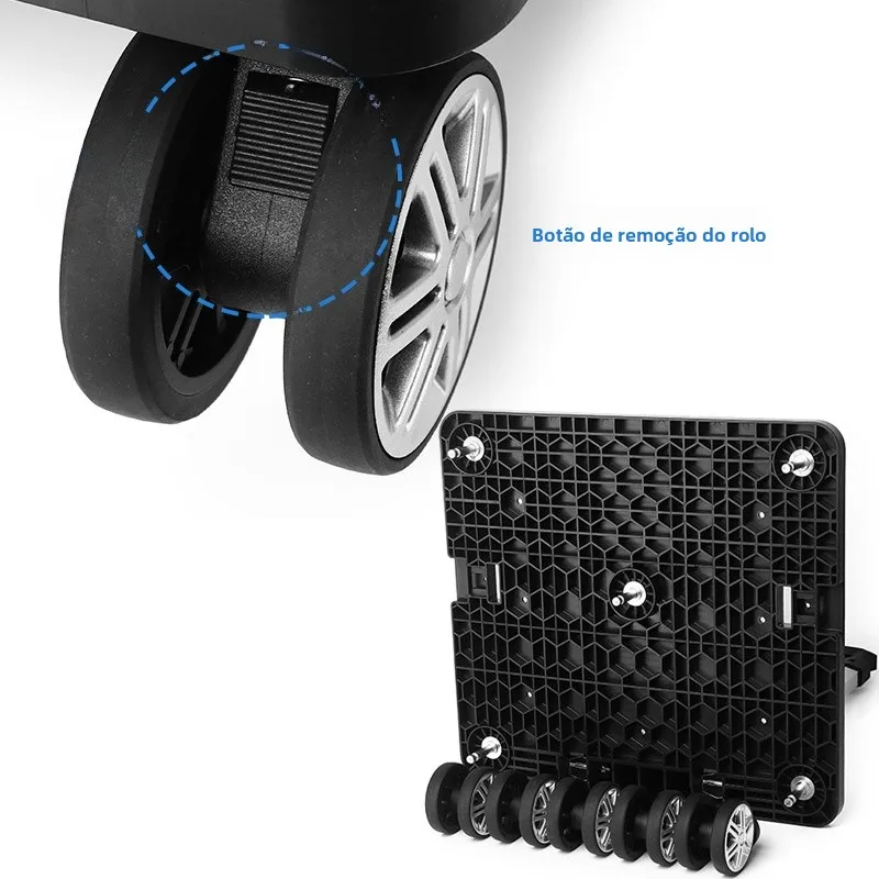 ユニバーサルホイール付き荷物ハンドルサポート大型ベースボードペットバッグ荷物を押したり引いたりできるブックバッグハンドル