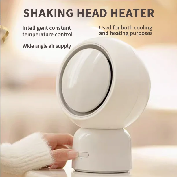 Hot Selling Wholesale Mini Desktop Heater Warmth of the Sun Home Living Room Personal Portable 600W PTC Fan Heater