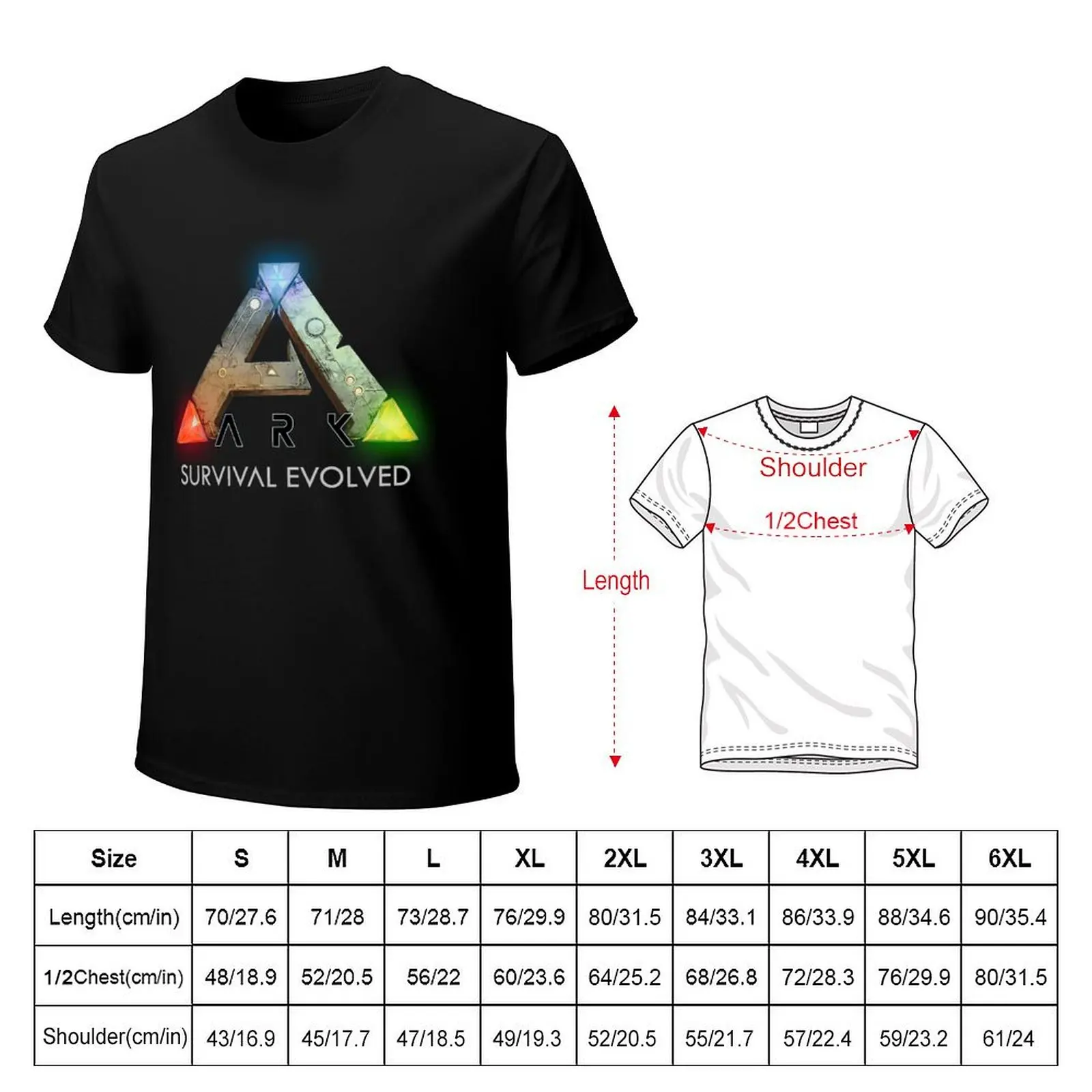 Ark Survival Evolved T-Shirt Work Casual Loose Fit T-Shirt