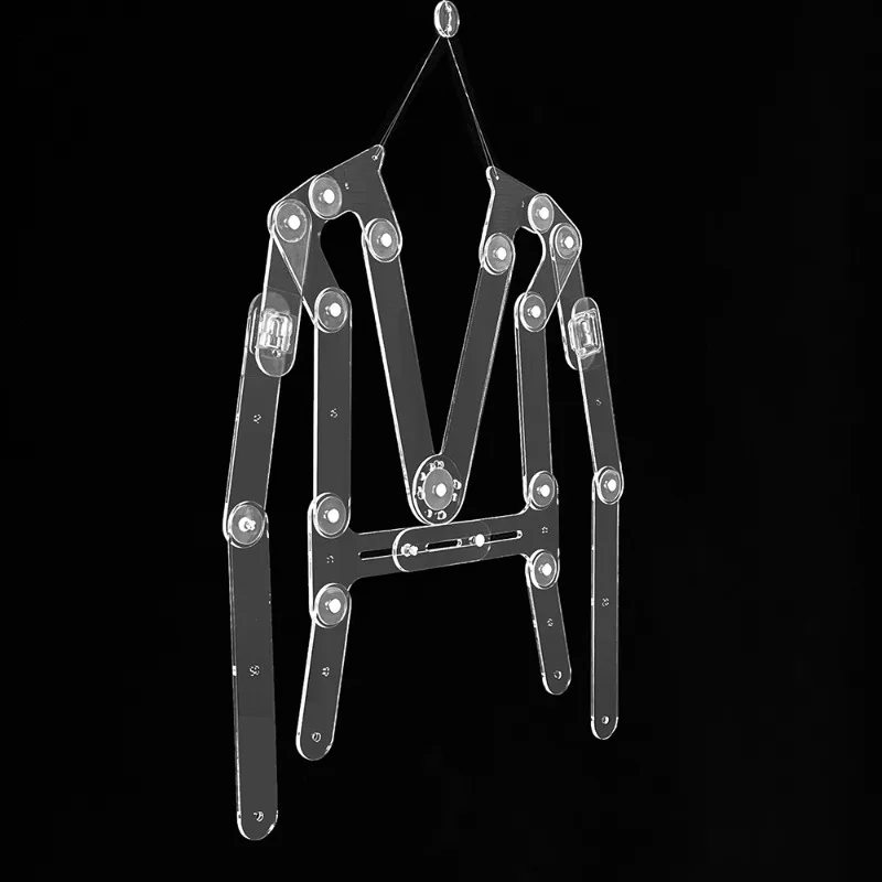 Adjustable Streaming Clothing Rack Invisible Dresses Hanger Professional Garment Display Stand Fashion Showcase for Clothing