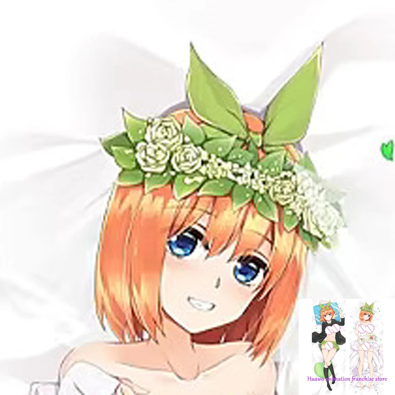 

Anime Dakimakura Pillow Nakano Yotsuba 2-Side Print Pillowcase Hugging Body Cushion Cover Otaku Waifuristmas Decoration 2023