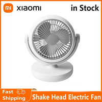 Xiaomi Xiaoda Desktop Fan Silent Shake Head Portable Rechargable Home Outdoor Camping Air circulation 360 degree rotation Fan