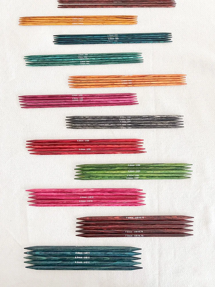 乾式両頭ストレートニードル-5-20cm-knitpr-drz-セーターニードルロッド-スカーフや帽子を編むためのストレートニードル