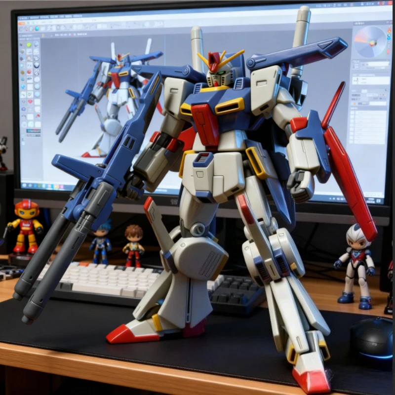 

Bandai HGUC 144 ZZ Gundam HG Модель Комплект MSZ010 Фигурка Аниме Меха Сборка Пластиковая Игрушка Оригинальный Подарок