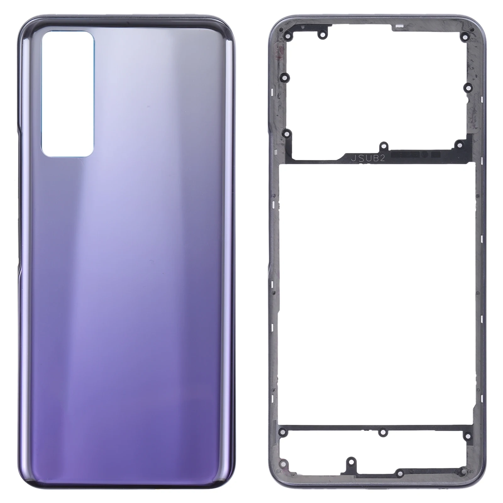 For vivo Y53s 5G Battery Back Cover with Middle Frame