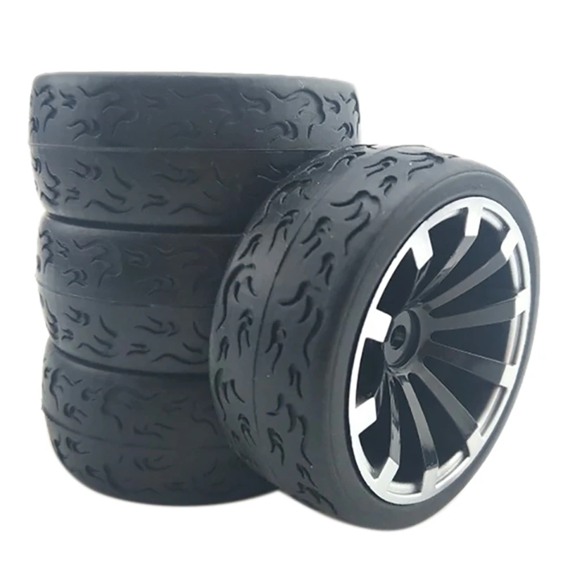 For HSP RC Model 1:10 Racing Drift Tire Mold Drift Remote Control Car Diameter 66MM Suitable For 12MM Hexagonal Joint