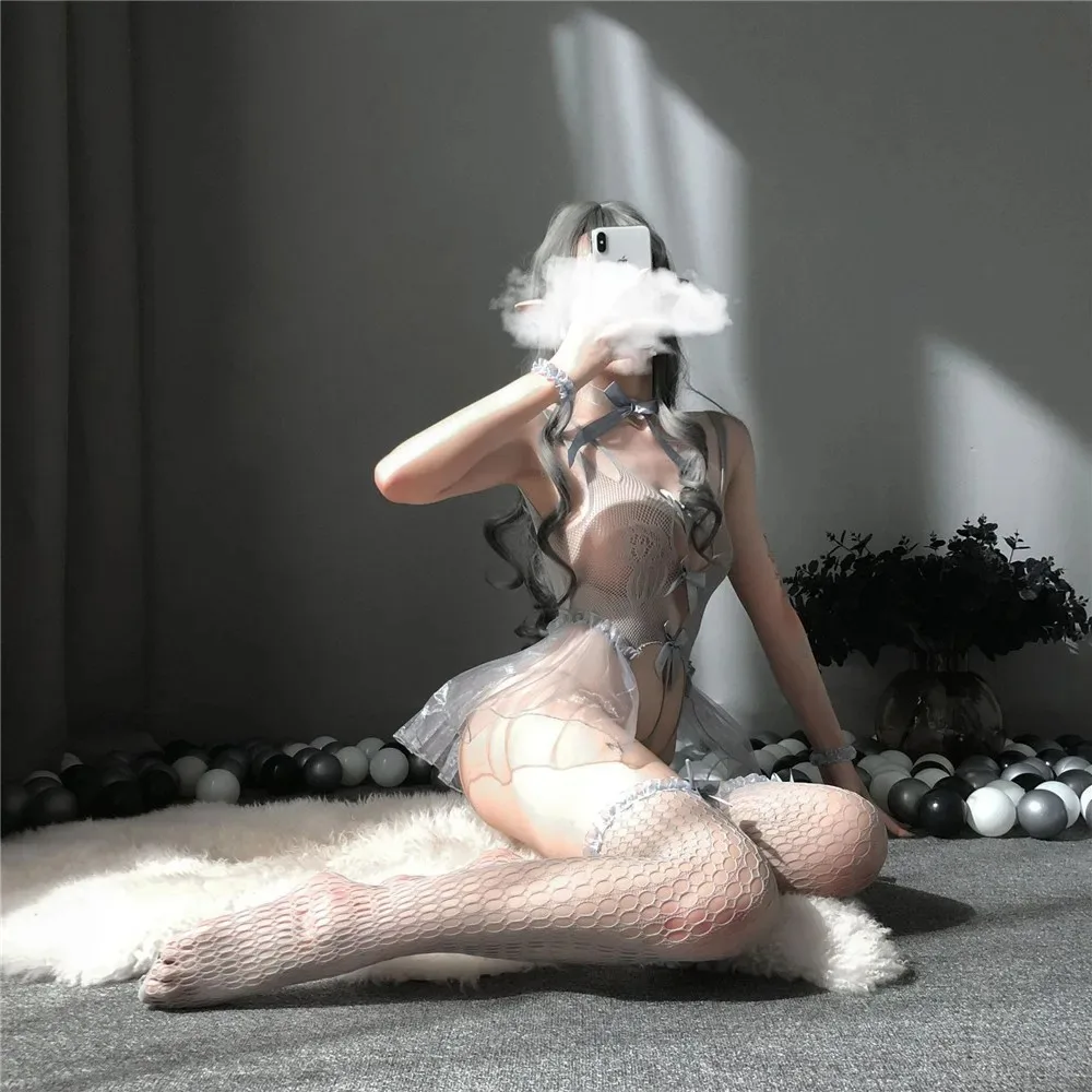 Sexy lingerie, sexy lingerie sets, transparent role-playing costumes, uniforms, bow ties, Cosplay costumes, net bodysuits.