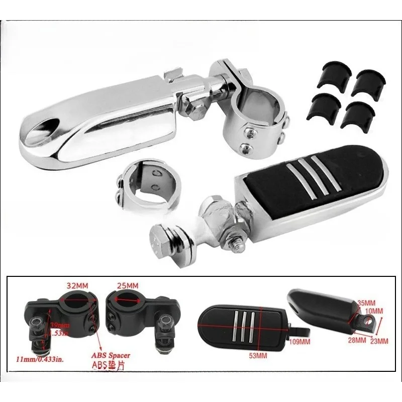 

Suitable for Harley-Davidson 750 XL883/1200 modified bumper rest footrest