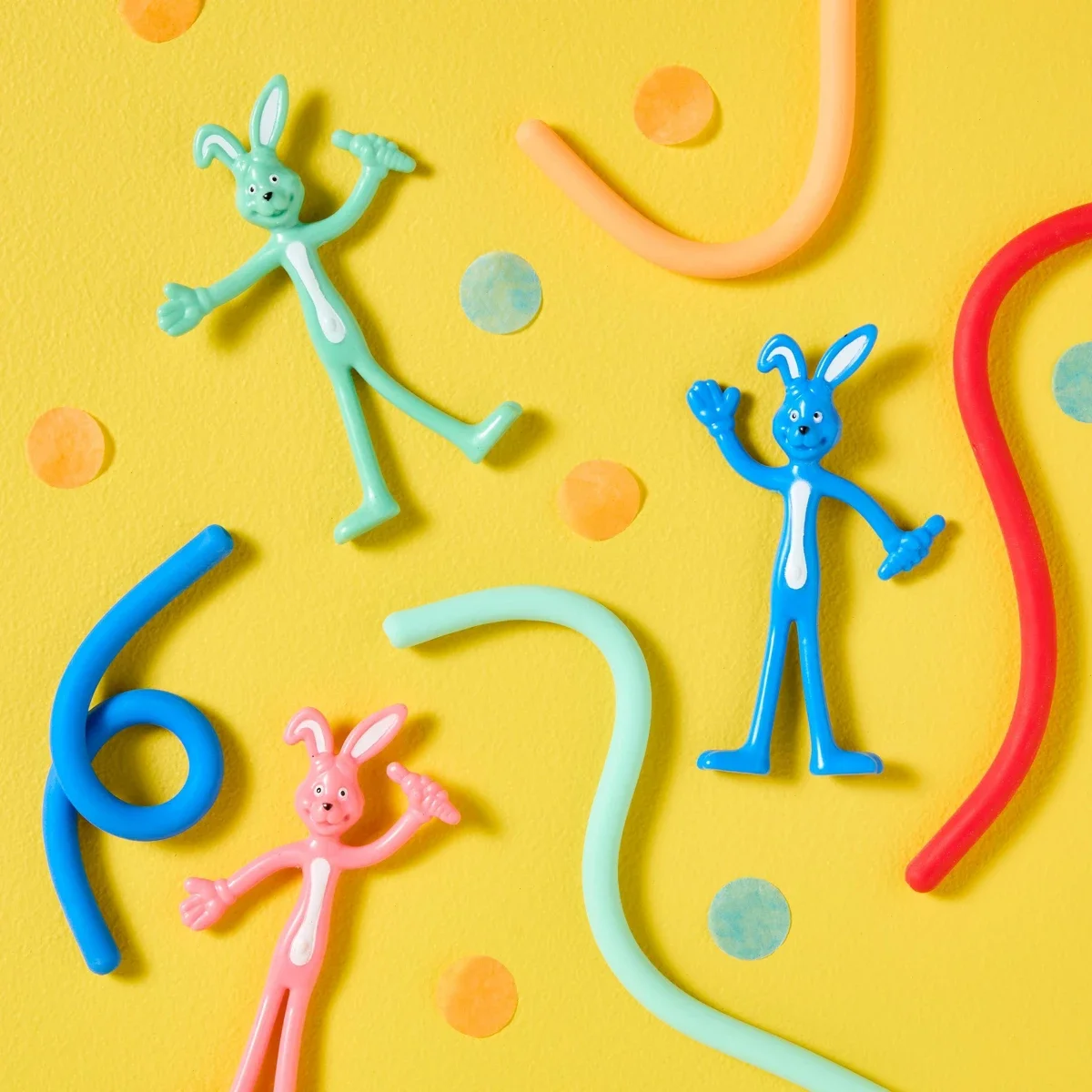 

6ct Stretchy Noodle Party Favors - : Multi-Colored Toy Noodles for Kids, All Occasions, Party Favor Toys