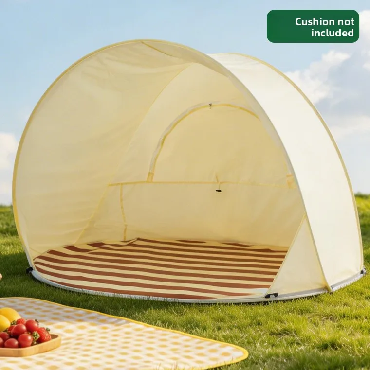 For Portable Kids Tent Quick Open Folding Outdoor Camping Picnic Beach Awning for Children Korean Style Seaside Shade Shelter