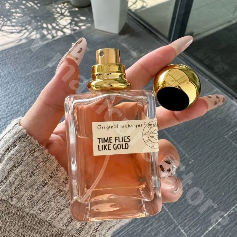 Golden Years Women's Perfume Premium Girls Pseudo Body Fragrance Lasting Fragrance Natural Fruity Fragrance Temperament 50ml