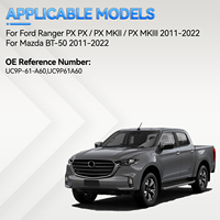 5Pins Heater Temperature AC Blend Door Motor HV AC Actuator For Ford Ranger PX Mazda BT50 2011-2025 UC9P61A60 AB3919E616BA