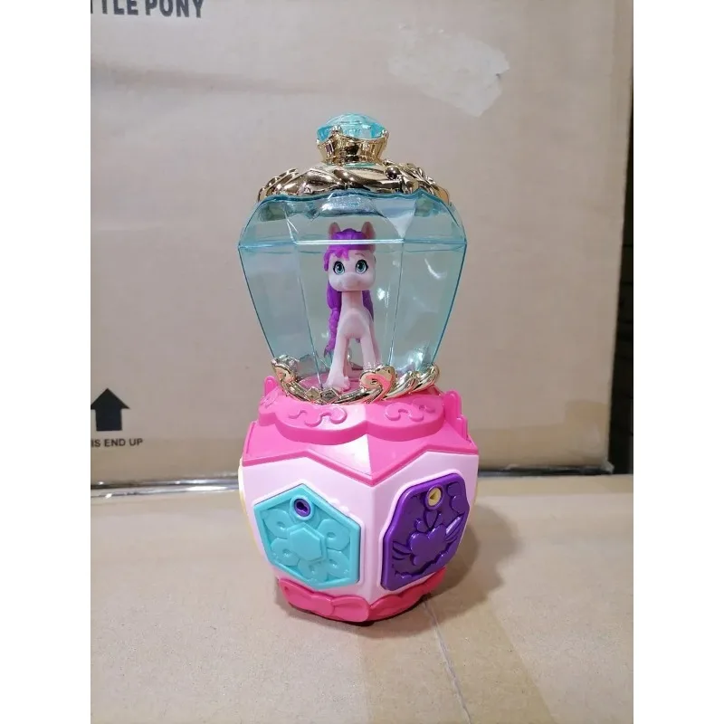 Hasbro My Little Pony Treasure Box Meisjes Speelhuis Grappig Speelgoed Model Lichte Muziek Collectie Acton Figuur Kinderen Verjaardagscadeautjes