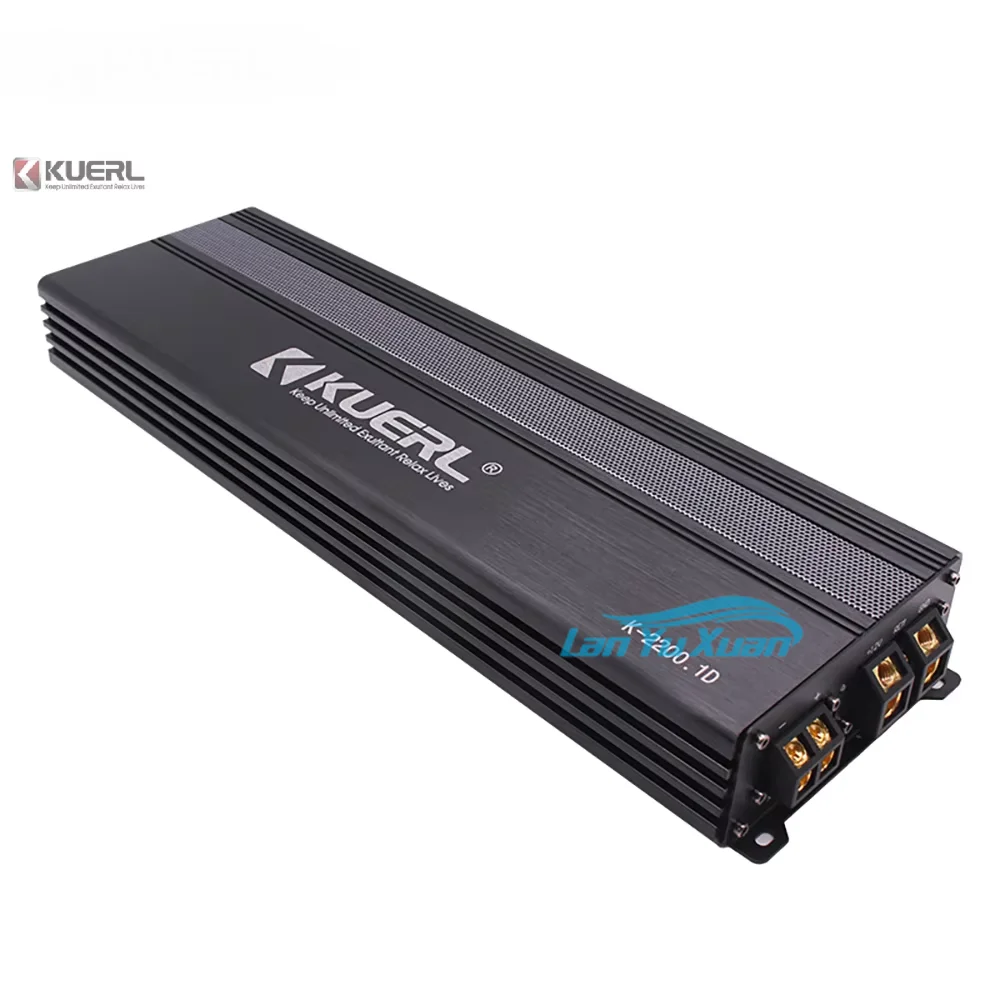 2026 Factory Wholesale New Car 2200W Mono Class D Audio Amplifier Car Audio Modified Bass Amplifier
