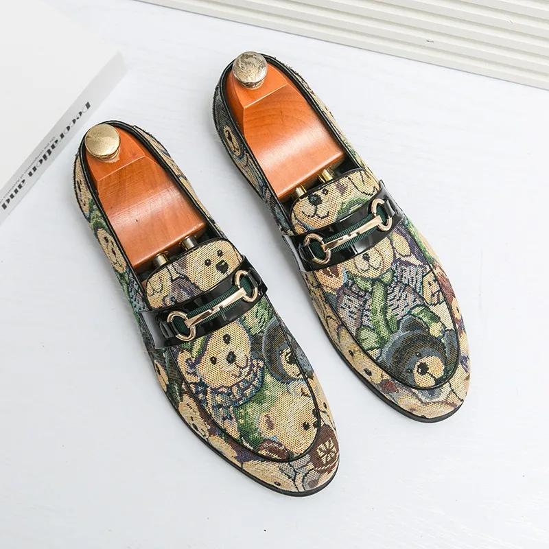 38-47 men's dress shoes slip-on formal loafers shoes for man designer penny loafers office shoes for man zapatos hombre elegante