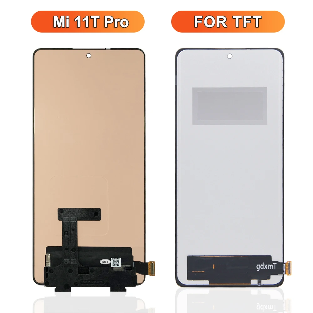 AMOLED For Xiaomi Mi 11T Pro LCD 2107113SG Display Touch Screen