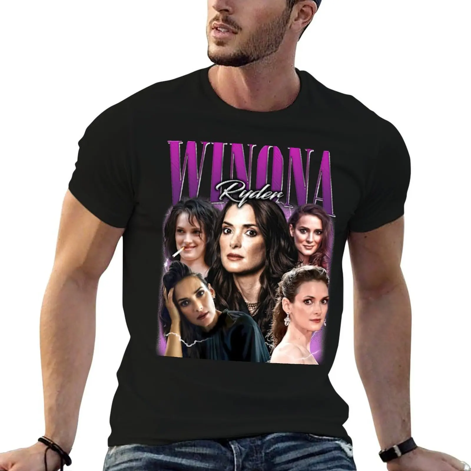 

Winona Vintage Ryder Bootleg T-Shirt g man t shirts for men man t shirt luxury T-Shirt