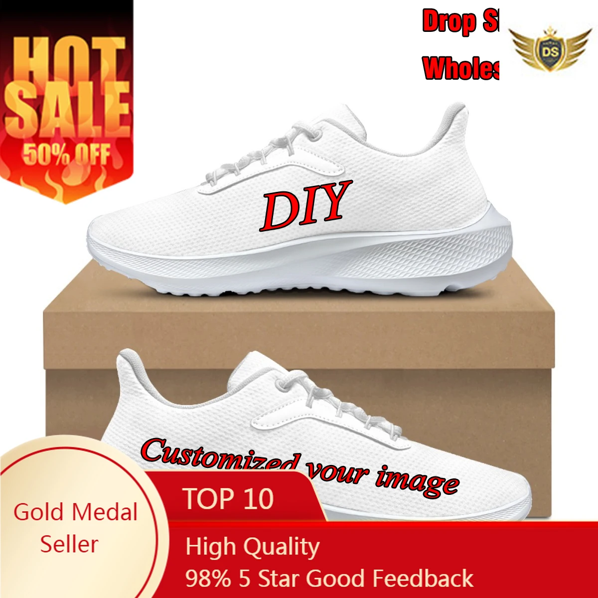 

Custom Shoes DIY Running Shoe For Women Men Customize Image Sport Sneakers Teenager College Footwear Wholesale Dropshipping