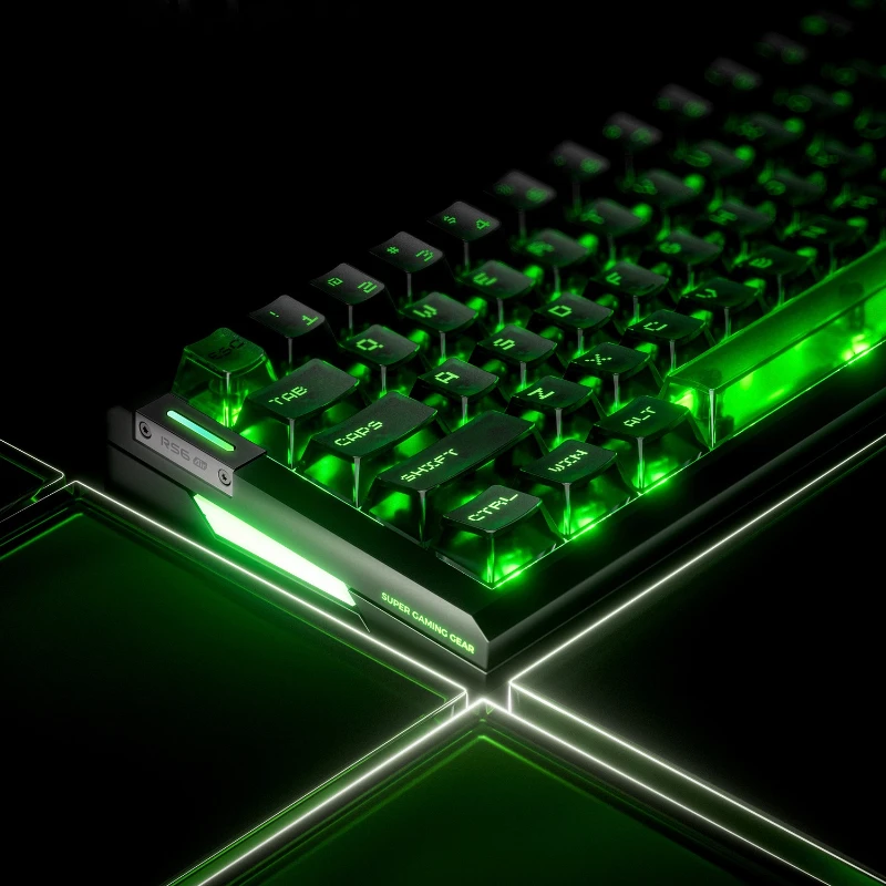 

RS6 Air Wired Magnetic Switch Keyboard Customized Single-mode RGB RT 0.001 8KHz Gaming Keyboards Office Accessories DIY Gift
