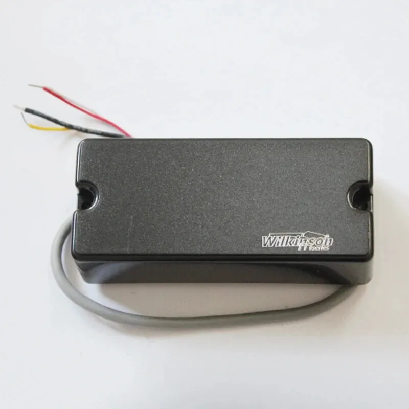 Wilkinson MWJH4 Soap Bar 4 String Jazz Bass Pickup 4-Conductor Wire Humbucker Pickups Set for Electric J Bass Guitar